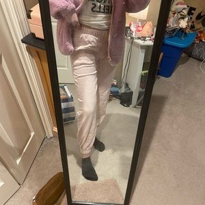 Light pink sweatpants